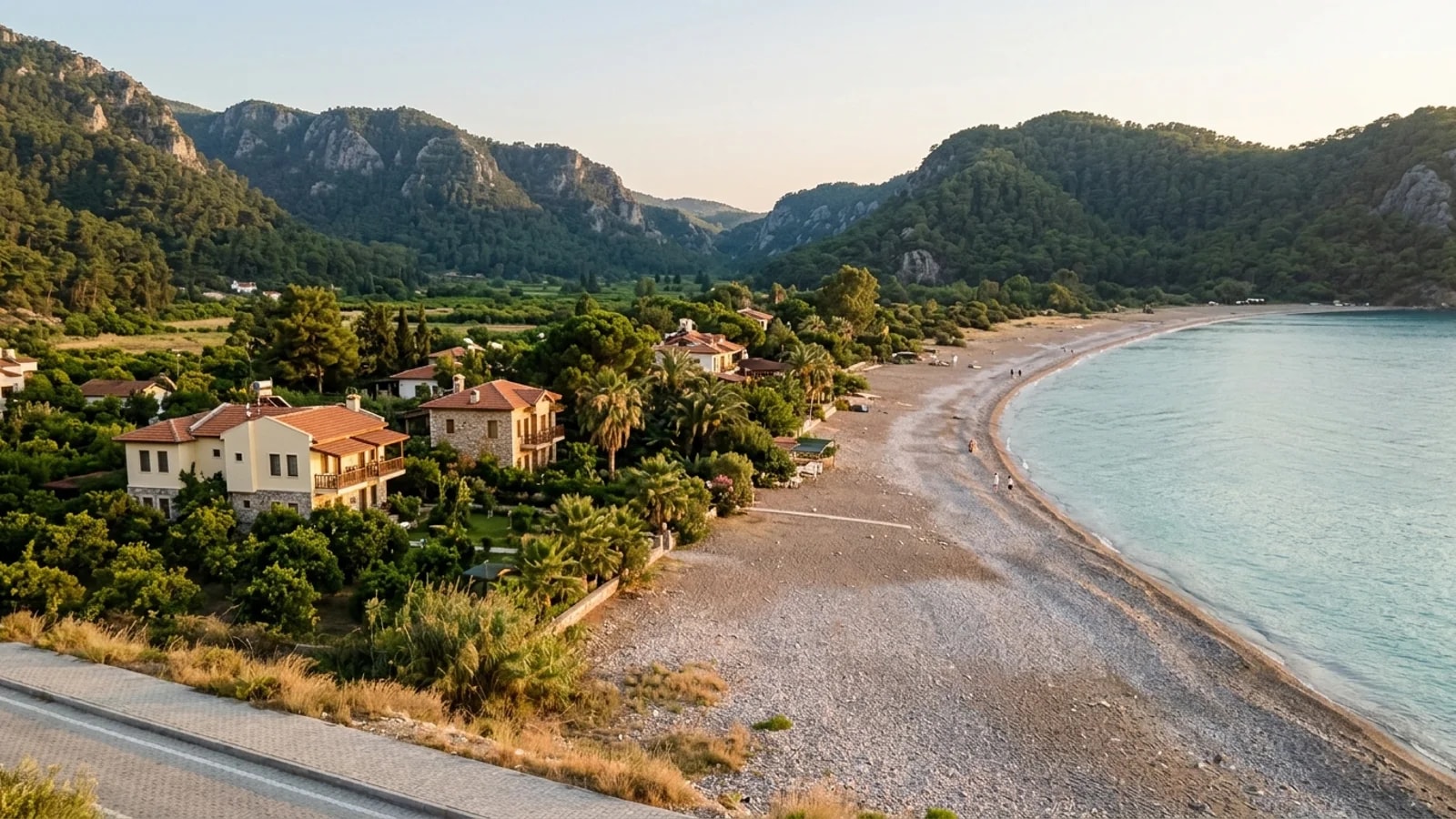 Private transfer from Antalya Airport arriving at Villa Lukka in Çıralı