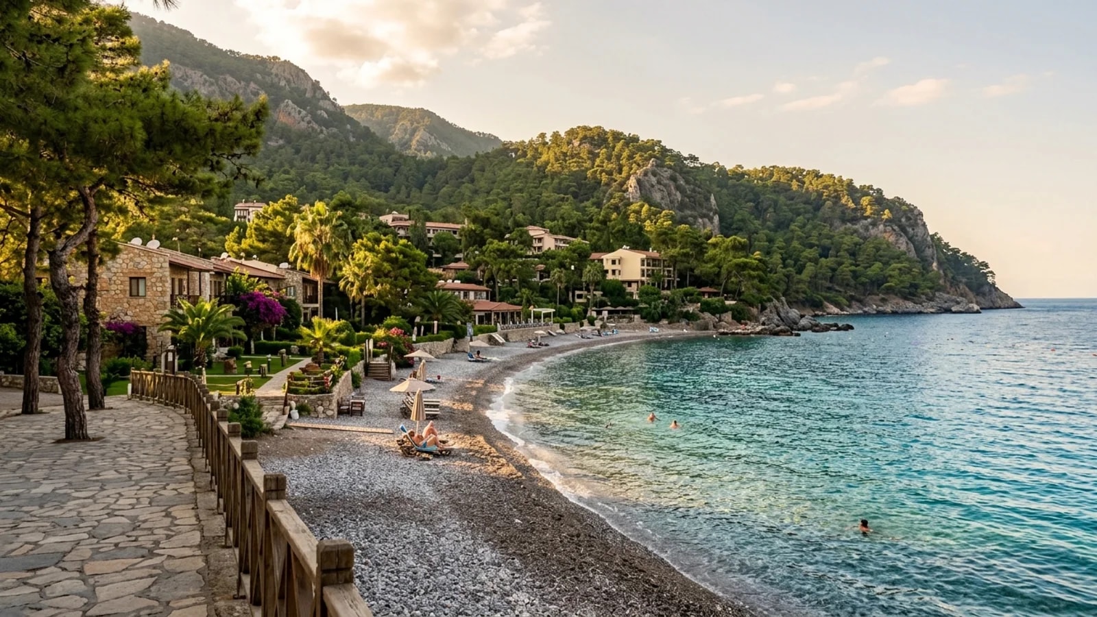 Hoteltransfer zum Club Hotel Belpınar Privattransfer vom Flughafen Antalya bei der Ankunft am Club Hotel Belpınar in Beldibi